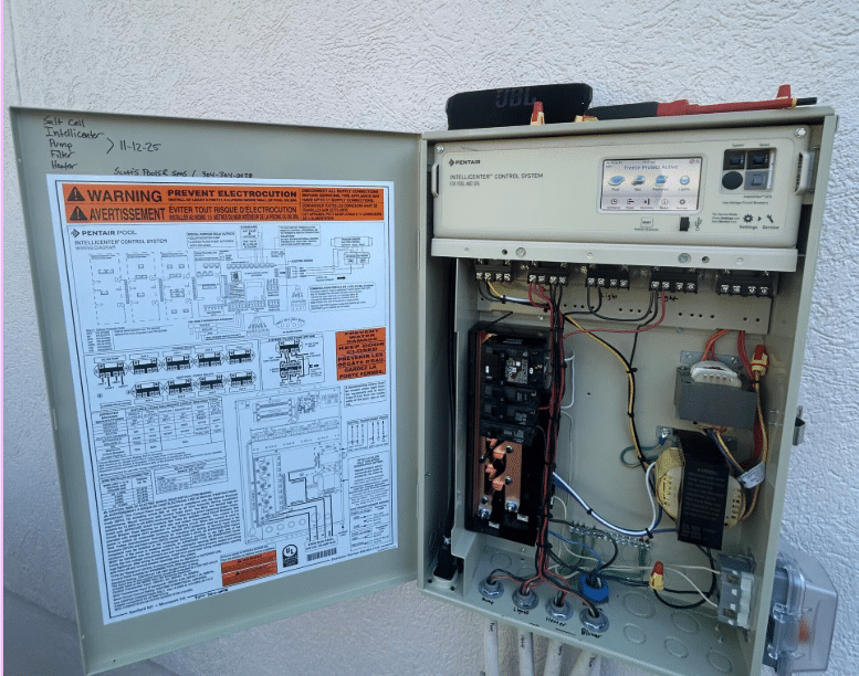 pool electrical and automation install